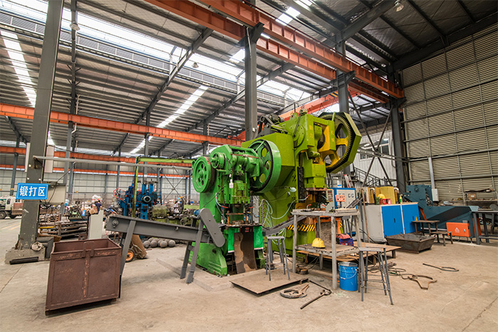 崇左网架配件-锥头加工车间